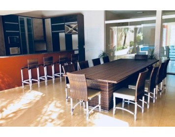 Mesa Maison& Cadeiras Flórida & Banqueta SM