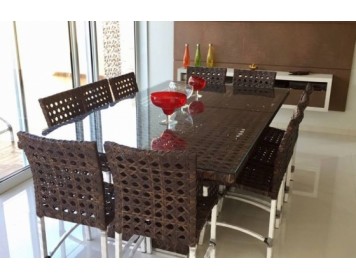 Mesa Maison e Cadeira Flórida Colméia