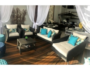 Jogo de Sofá Belga & Chaise Ilha Bela