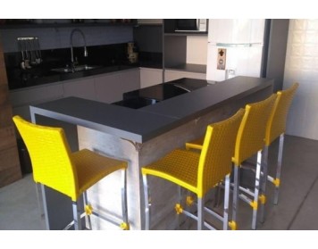 Banqueta Flórida Amarela