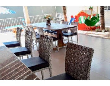Banqueta Flórida Estofada