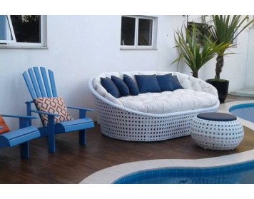 Chaise Stilo Puff Elegance