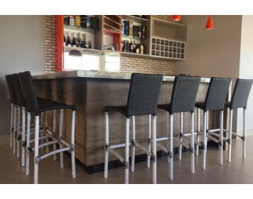 Banqueta Flórida Preta 2