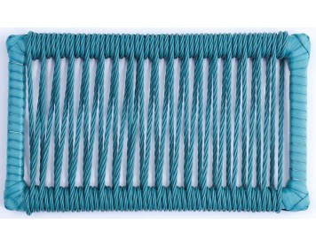 Cordão Triplo Azul Turquesa